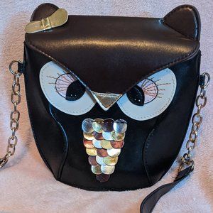 Kate Spade New York owl cross body messenger bag